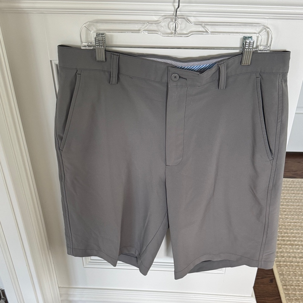 FootJoy Men's Charcoal Flat Front Shorts